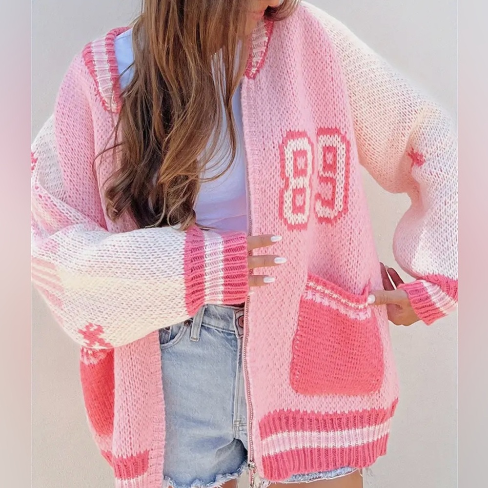NEW-Women'S Autumn Sweater Cardigan Long Sleeve